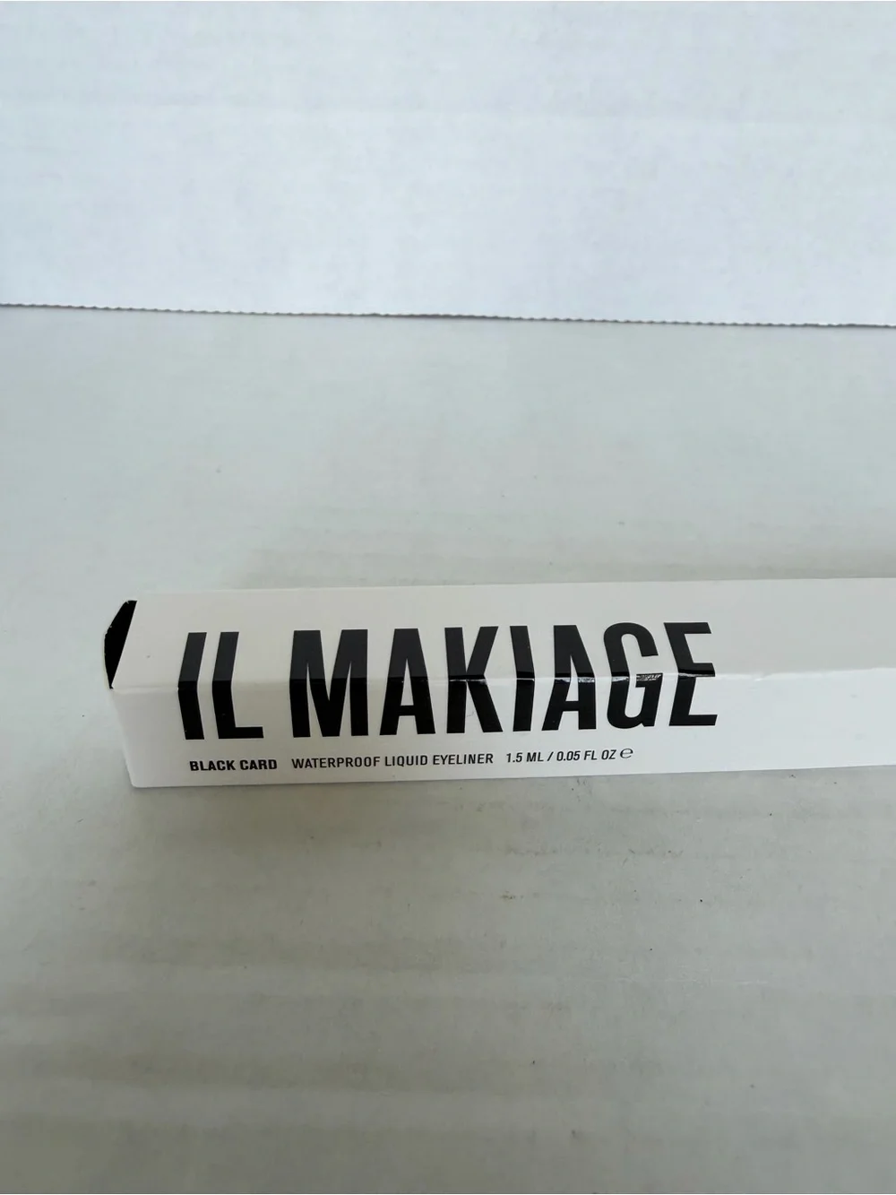 NIB IL MAKIAGE Black Card Waterproof Liquid Eyeliner 0.05 oz Vegan Precision